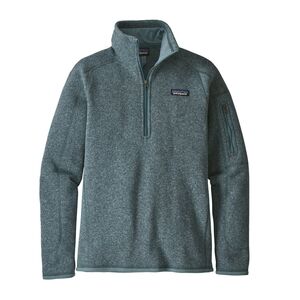 Patagonia Women's Shadow Blue Quarter-Zip Fleece Pullover - Brand New With Tag